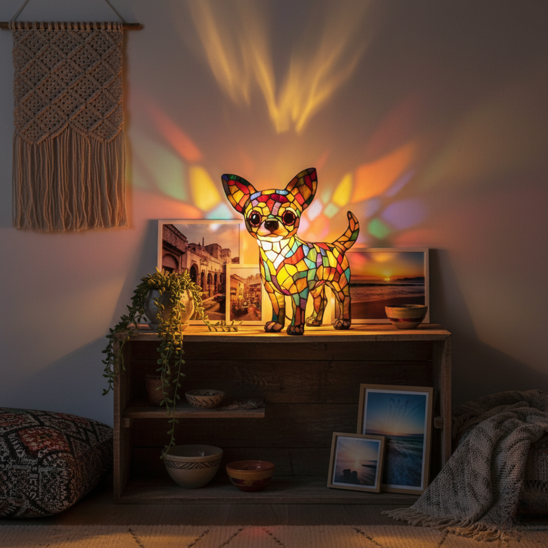 Lampada Artigianale Aurora – Chihuahua Dolce Presenza