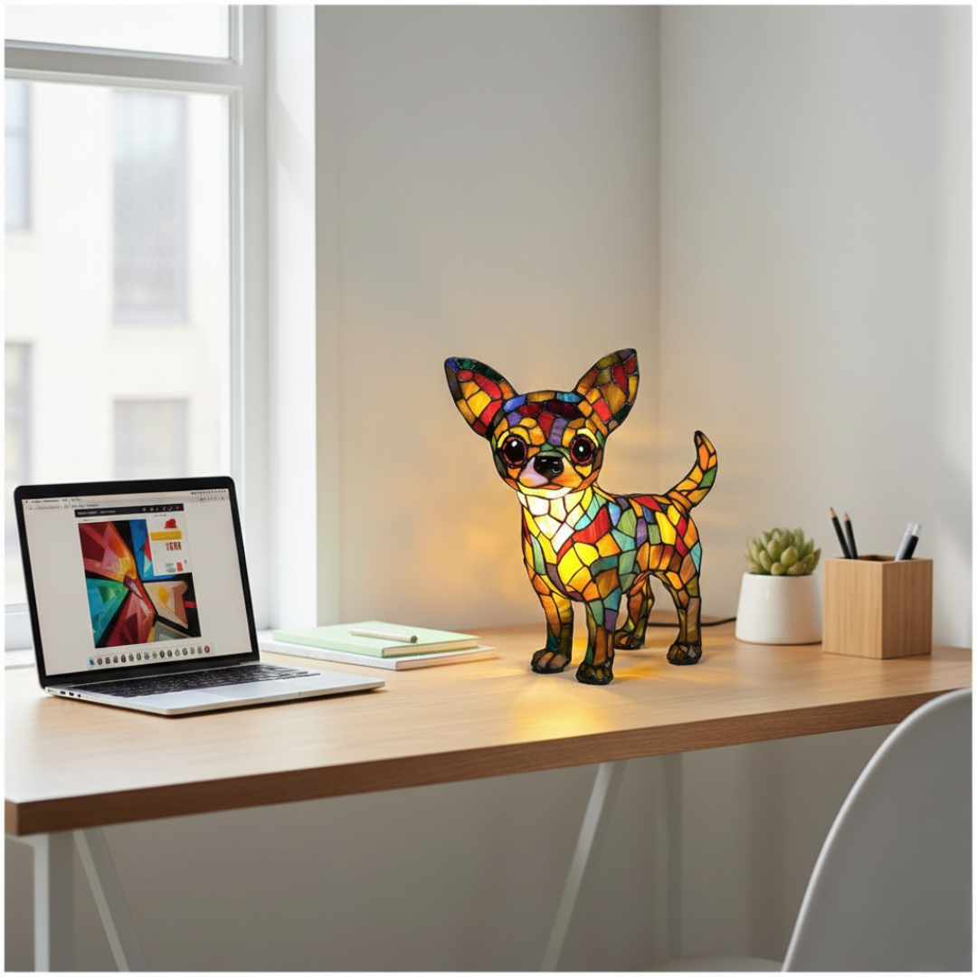 Lampada Artigianale Aurora – Chihuahua Dolce Presenza