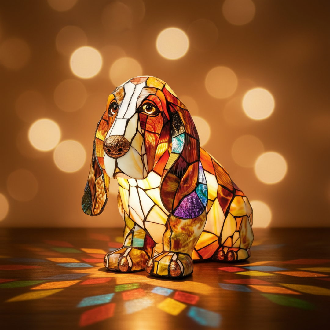 Luminária Artesanal – Dog Calm
