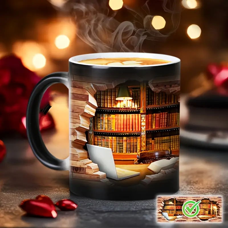 Tazza Artigianale Premium – Libreria Incantata Colorata
