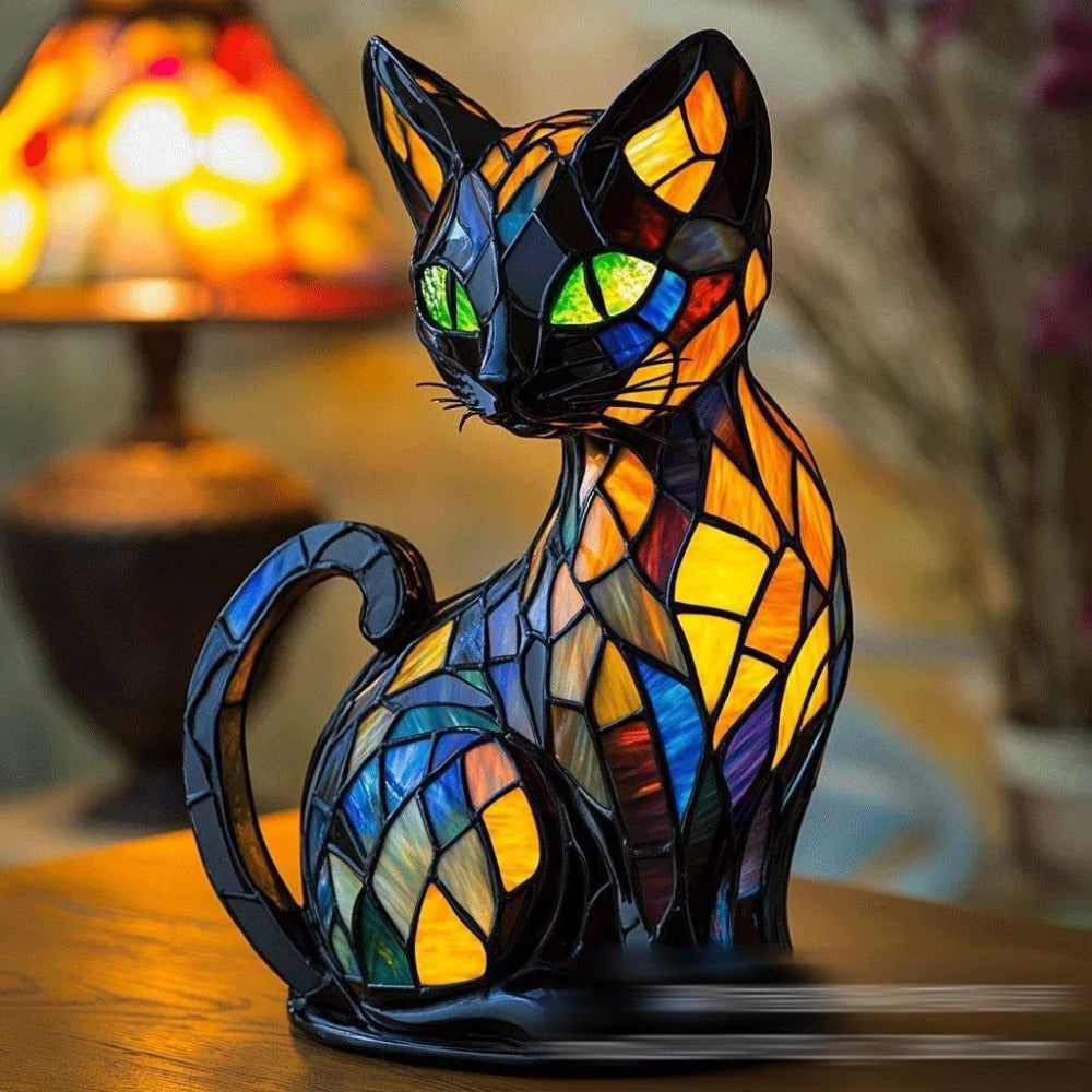 Lampada Artigianale Aurora – Gatto Dolce Presenza