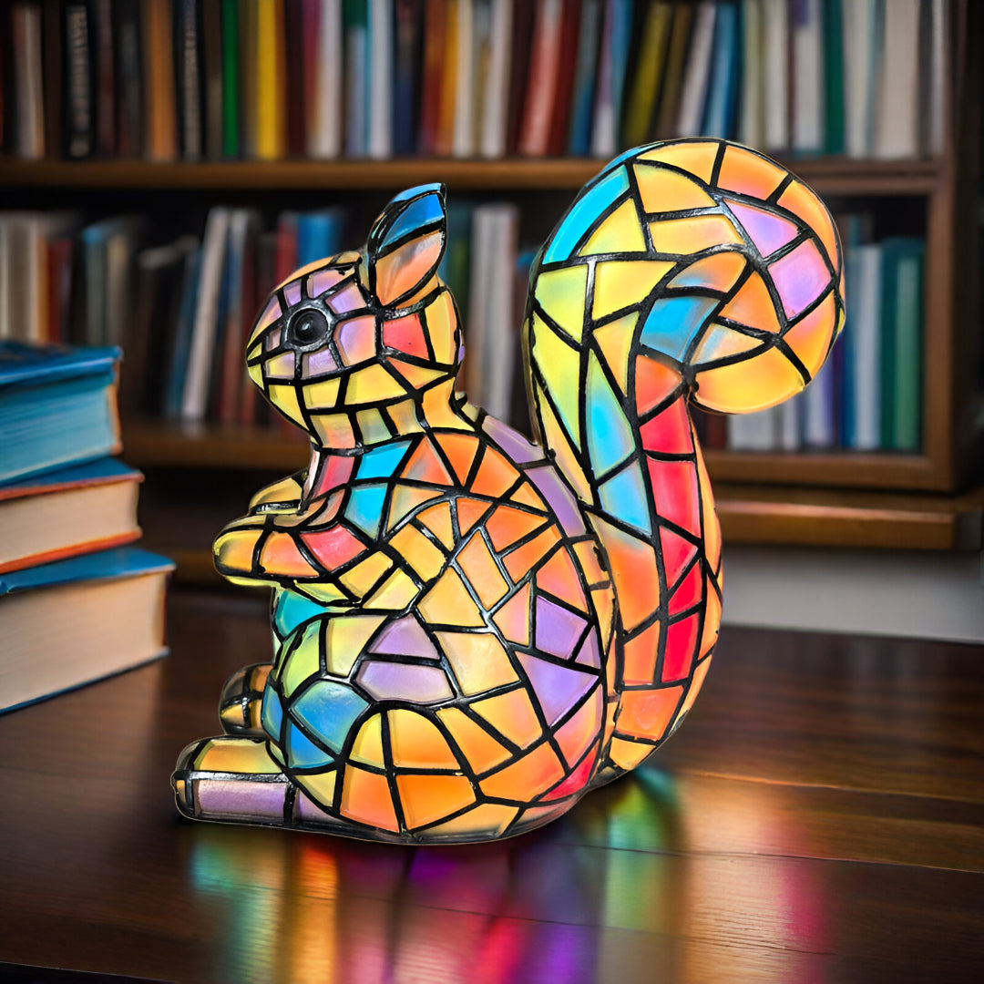 Luminária Artesanal – Alvin: Enchanting Squirrel
