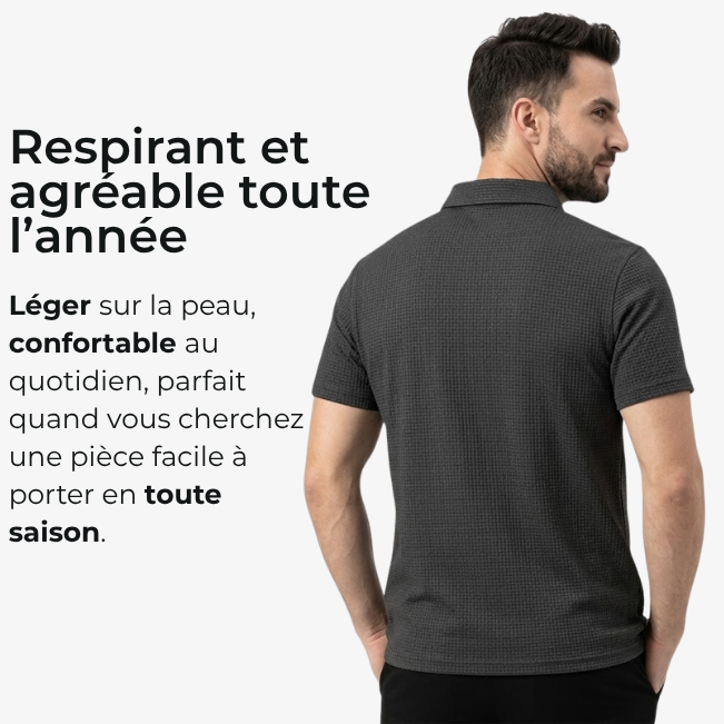 Polo Premium Jacquard - Pour Tous Les Moments.