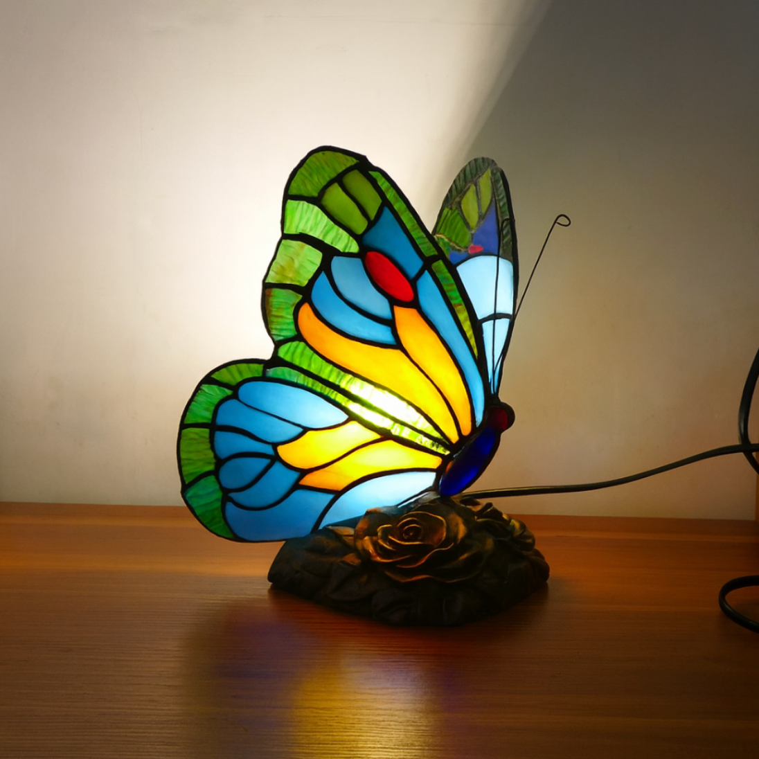 Luminária Farfalla Blu Scolpita