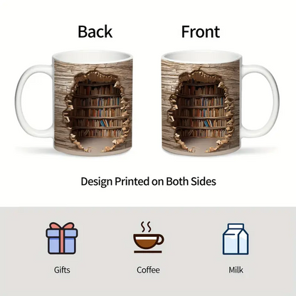 Enchanting Heat-Activated Library Mug