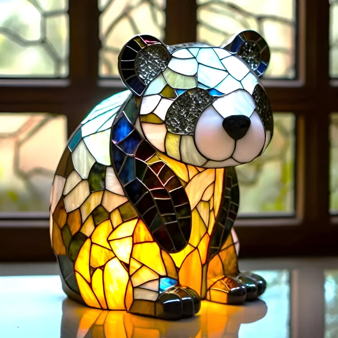 Luminária Artesanal – Charming Panda Kloffie