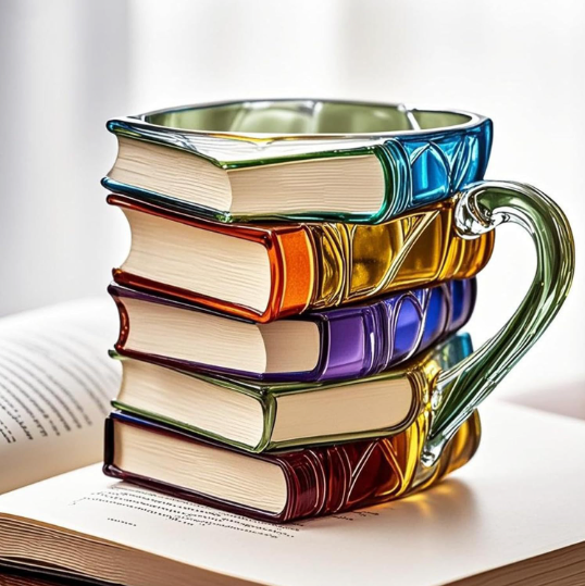 Tazza Artigianale Premium Aurora – Libro 3D Creazione Esclusiva