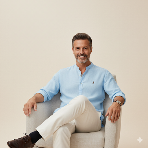 R&L™  Linen Classic Shirt